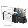1/4in NPT Pneumatic Solenoid Valve 2 Position 3 Way IP65