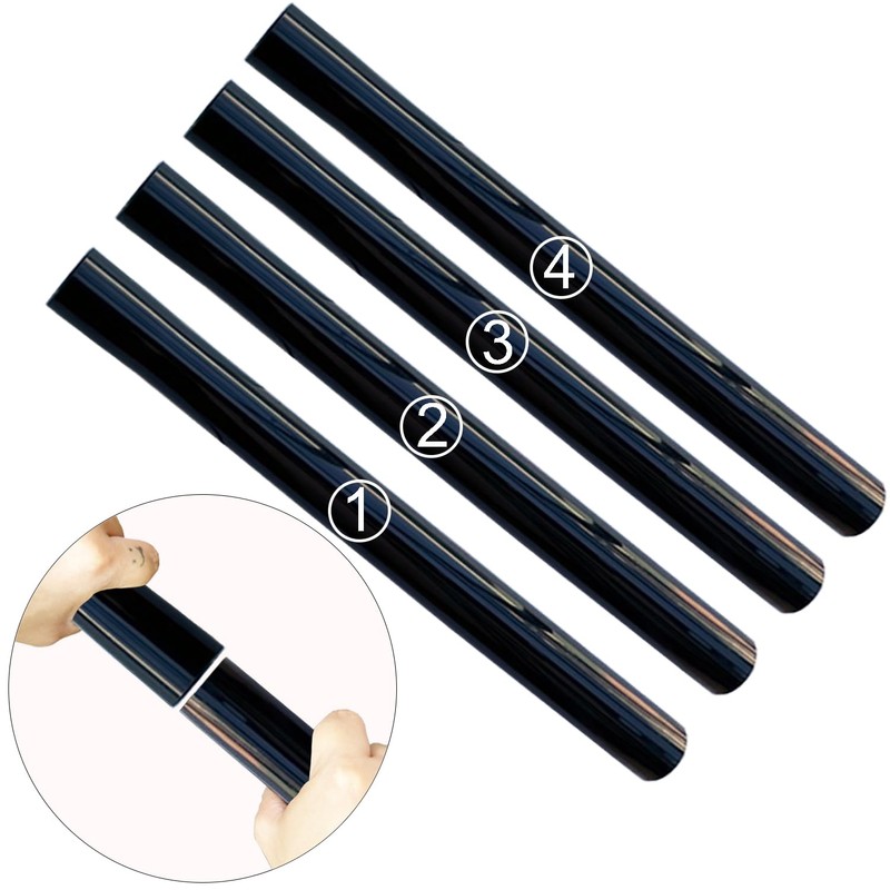4Pack 1.25 Inch Vacuum Extension Wands with 1-1/4" Fitting (32mm)