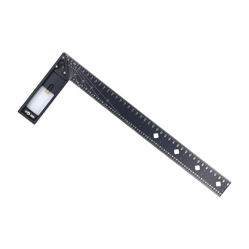 Multi Angle Measuring Ruler 40cm 16in 45 90 Degree Combination