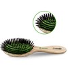 Casalfe Wooden Oval Boar Bristle Hair Brush