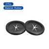 sourcing map 2Pcs Rubber Grommets 2-7/16"(62mm) ID 2-3/4"(70mm) Drill Hole