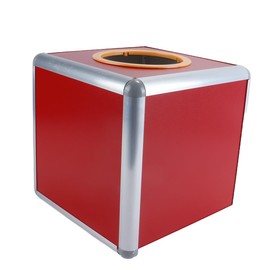 Durlo Square Raffle Ball Game Box Multifunctional Storage Ticket Box Card Ball Storage Container 20CM