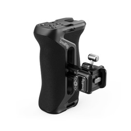 SmallRig Side Handle NATO Rail Side Grip Quick Lock Structure Adjustable Up and Down for Camera Shooting Low Angle Shooting Built-in Cold Shoe Mount 1/4''-20 Screw Hole Wrist Strap Hole Small Rig 4017