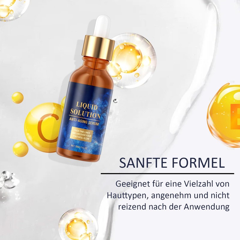 Soleneva Firming Facial Essence, Anti-Wrinkle Serum