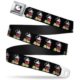 Buckle-Down Seatbelt Belt Mickey Mouse XL