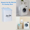 BLEOAKYNUT Lint Holder Bin for Laundry Room Magnetic Lint Box