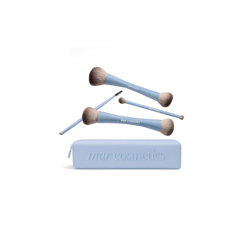 Mar Cosmetics Set de 4 Brochas 2 en 1