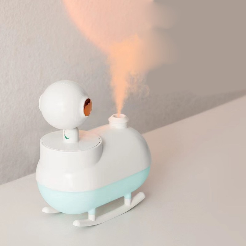 Mini Air Humidifier Quiet Portable Multifunctional Aroma Humidifier for Study