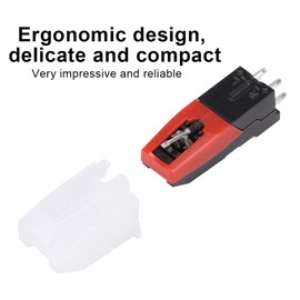 Turntable Needle, Dual Needle Turntable Pen for Turntable, LP, Phonograph, Player USB Turntable Accessories, Super Clear Sound, Needle Pressure 40±10MN