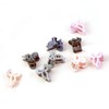 100pcs Small Hair Clips Bow Tie Flower Fruit Shaped Cute