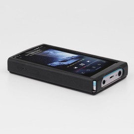MITER Case For FiiO JM21, Handmade artificial PU Leather Cover for fiio-jm21 (Light Black)