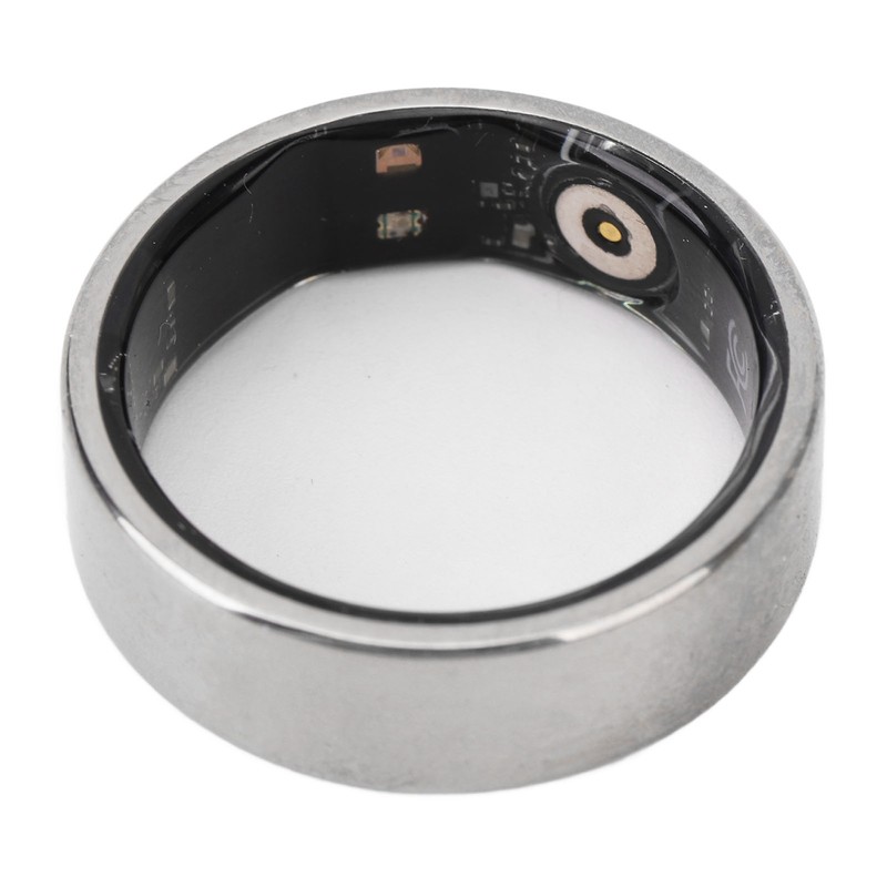 Smart Health Ring Sleep Temperature Steps Monitoring 18mah Lightweight Fitness