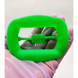 4X Silicone Mouth Opener, Dental Cheek Retractor for Teeth Whitening,Reusable Intraoral Lip Retractor(Green)