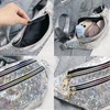eYLun Women Holographic Fanny Pack Belt Bag Crossbody Bag Waist