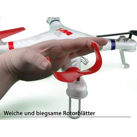 efaso Quadcopter WLtoys V353 Galaxy V1 Headless Mode 2.4 GHz, 4-Channel Quadcopter Made of Robust EPP, with LED Lighting and Camera Preparation