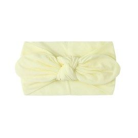 Koolgil Baby Girl's Lovely Toddler Soft Bow Knot Headbands Rabbit Ear Hairband for Daily Life Birthday Party Photography (Cream)