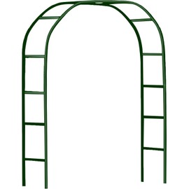 Metal Pergola Arbor,7.5 Feet Wide x 6.4 Feet High or 4.6 Feet Wide x7.9 Feet High,Assemble Freely 2 Sizes,for Various Climbing Plant Wedding Garden Arch Bridal Party Decoration Wide Arbor