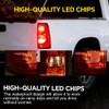 GRAND ORANGE Tail Light Assembly Rear Lights Brake Lamp w/Wiring