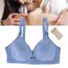 Women's Seamless Nursing Bra Soft Cotton Front Closure Design Breastfeeding