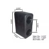 Automann RUBBER LOADING DOCK BUMPER 6.00" L x 2.875" Wide