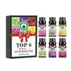 Floral Essential Oils Set, Aromatherapy Scented Oils Top 6 100%