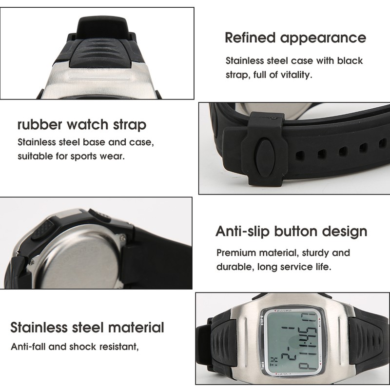 Digital Sport Countdown Watch Stopwatch Timer for Football Soccer Coach