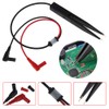 GOSONO 2pcs/lot SMD Inductor Test Clip Probe Tweezers for Resistor