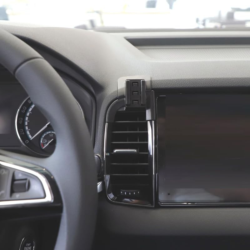 GXQKHFA Autotelefonhalter kompatibel mit 2017-2024 Skoda Karoq Handyhalter Zubehör (for