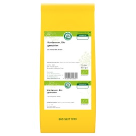 LEBENSBAUM Cardamom Ground 500g 100% Organic Sweet and Aromatic