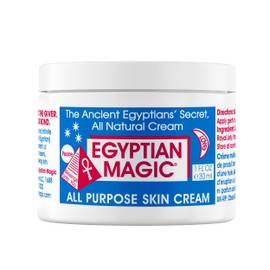 Egyptian Magic Egyptian Magic - All Purpose Face, Body, and Dry Skin Moisturizing Cream, Skin Protectant for Women & Men, Eczema Care Healing Balm, Scar Treatment, Stretch Marks, and Tattoo Aftercare, 1oz Jar