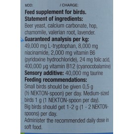 Nekton-Relax for Nervous and Noisy Birds (18.34 oz)