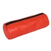 SHADOW DANCE UK Red Leather Barrel Pencil Case Clutch Art