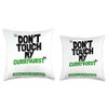 Don't Touch My CURRYWURST Throw Pillow