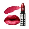Ruby Kisses Lipstick, Matte Finish, Long-Lasting, Highly Pigmented, Smooth Apply,