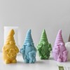 Gnome Design Silicone Mold, 1 Count DIY Candle Mold, Soap