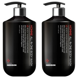 Paul Madison All-in-One Body Wash Pheromone Scent, 510ml, 2 Pieces / 폴메디슨 올인원 바디워시 페로몬향, 510ml, 2개