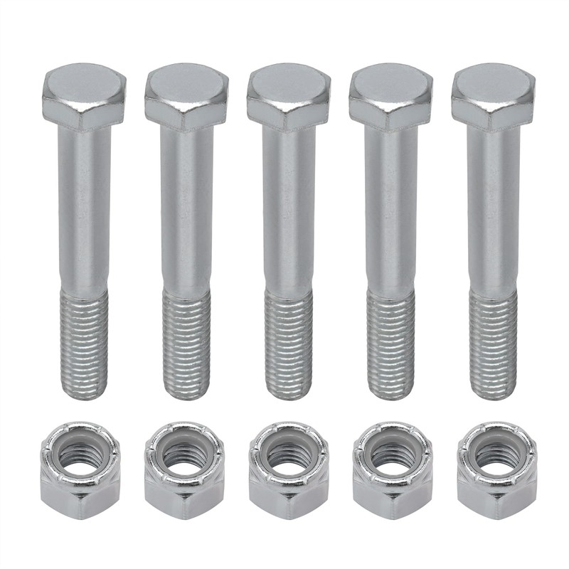 Camotokiit Grade 2 Shear Bolts for Rotary Cutters 1/2" x