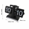 Retro Digital Flip Down Clock Battery Powered Flip Desk Clock