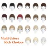 Elailite Fringe Hairpiece, Real Hair, Clip-In Fringe, One-Piece Extensions, Natural