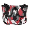 Golf Builder Red Camouflage Golf Club Square Mallet Putter Head