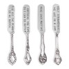 Mud Pie Circa Spreader Set, Silver