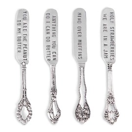 Mud Pie Circa Spreader Set, Silver
