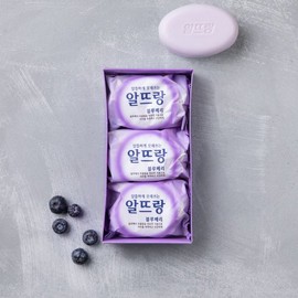 Altturang 알뜨랑 블루베리 비누 140gx3입 Altrang Blueberry Soap 140g x 3 pieces