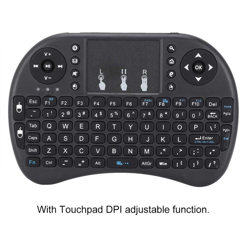 Kit de Teclado y ratón inalámbricos Mini Teclado para Smart