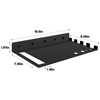 OMMUU 16.5" Chainsaw Rack Shelf Stand Chain Saw Wall Mount