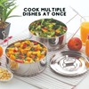 Stackable Stainless Steel Insert Pans - Inserts for Instant Pot