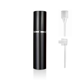 MILASONUS 5ML Perfume Travel Spray Bottle(1 PC), Perfume Atomiser Refillable, Portable for Travel Holiday, Outdoor Activities and Business (black)