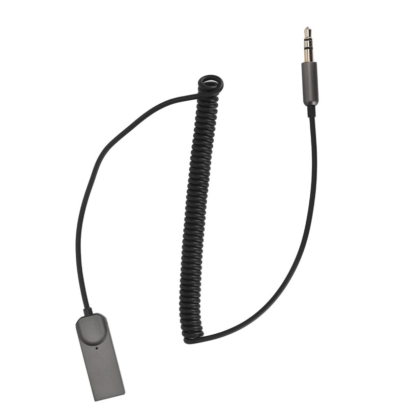 Bluetooth Aux Adapter Cable HiFi Stereo Support Hands Free Calls