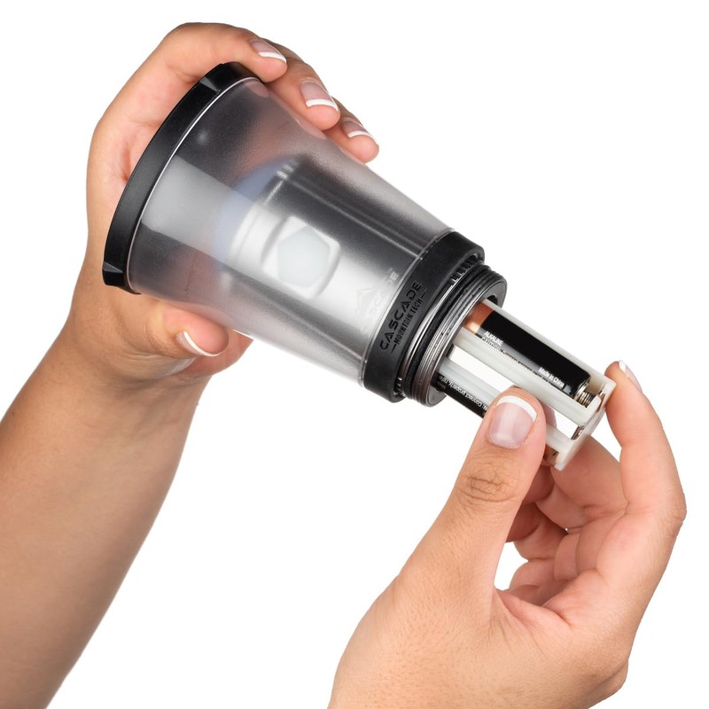 Cascade Mountain Tech 500-Lumen IPX4 Water-Resistant LED Flashlight Lantern with