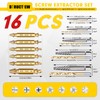 16 Pcs Stripped Screw Extractor Set – Easy Out Screw
